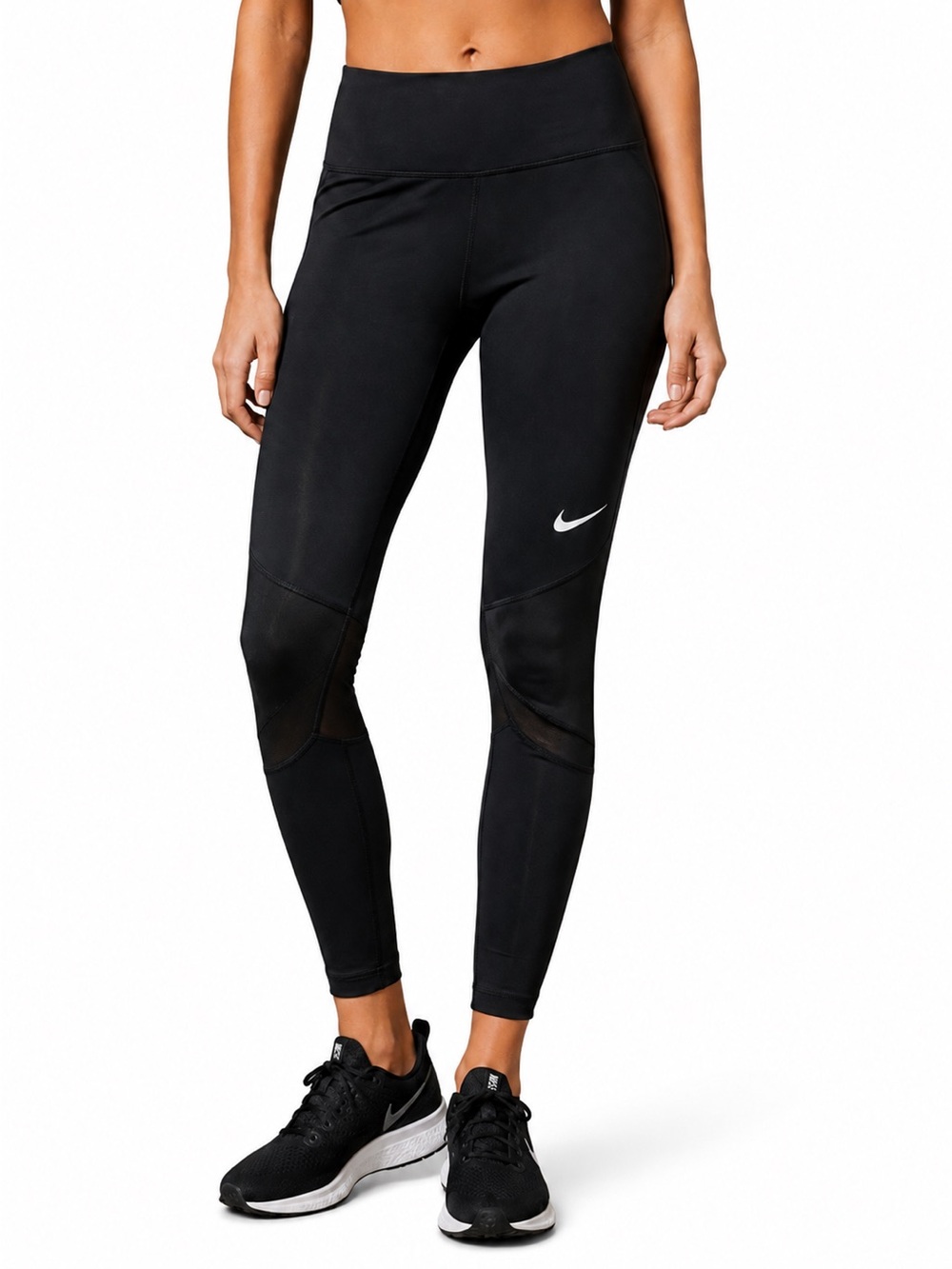 Nike Dri-FIT Black Running Leggings Women’s Size M